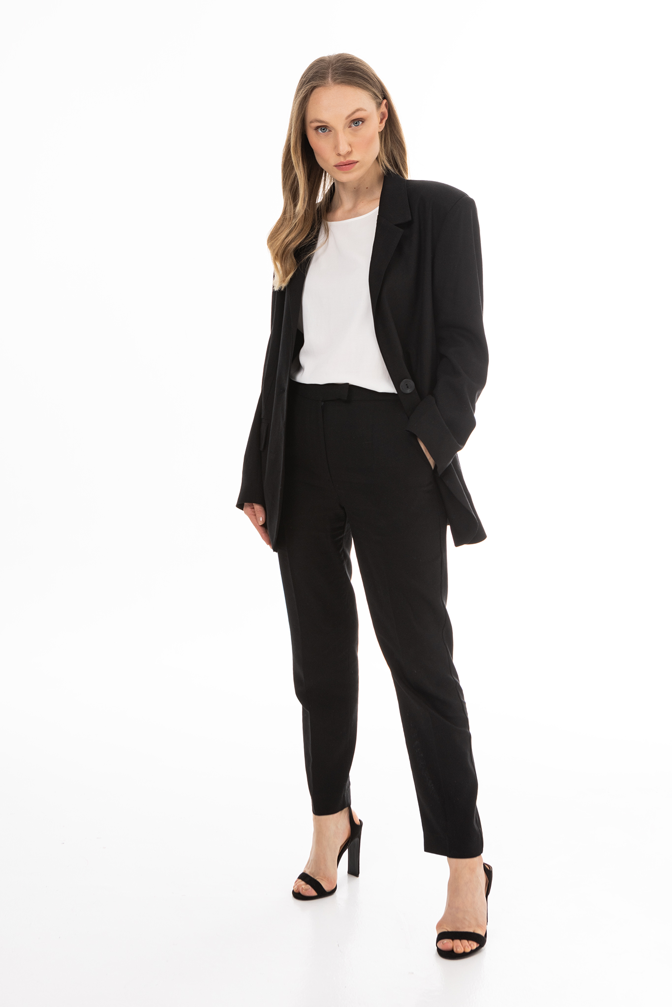 A776 Marynarka black-1 11918  | 17157-Black-L