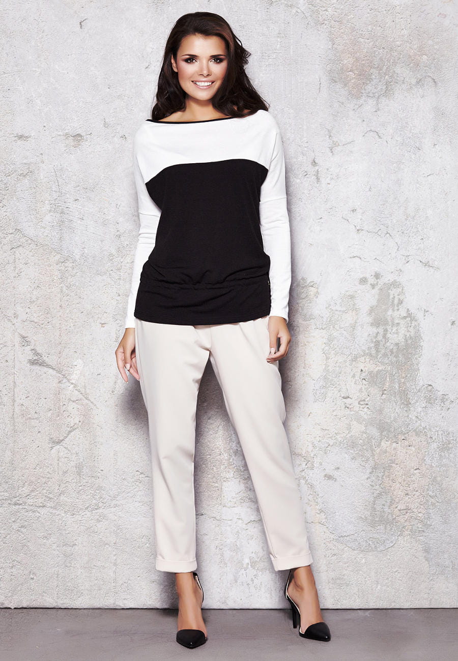 sweterki damskie czarne