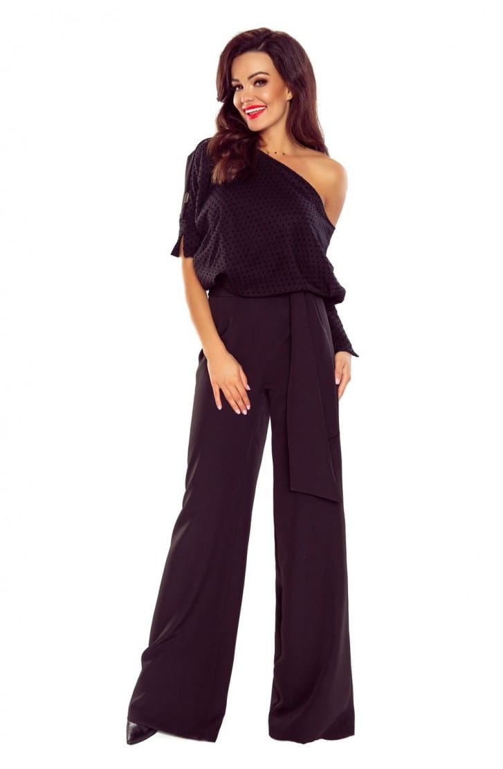 89-06, elegancki, kombinezon, czarny, sklep, online, bergamo